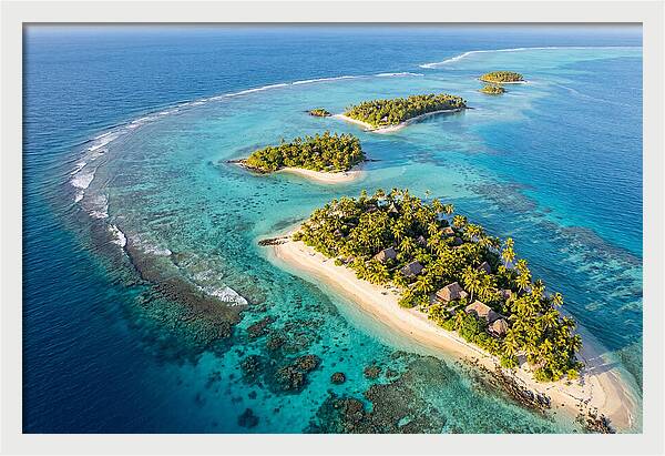 Fiji Islands Aerial View