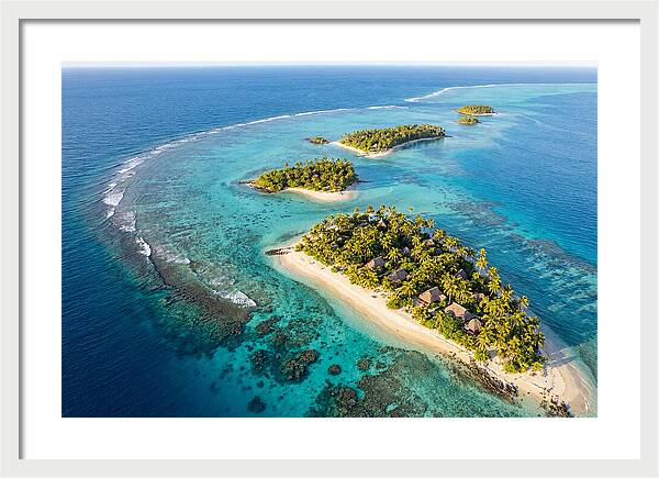 Fiji Islands Aerial View