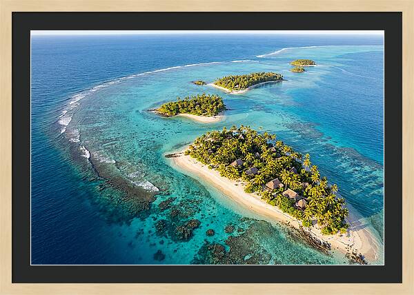 Fiji Islands Aerial View