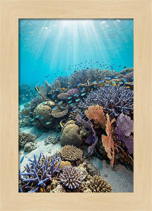 Fijian Coral Reef Serenity