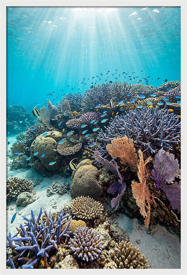 Fijian Coral Reef Serenity