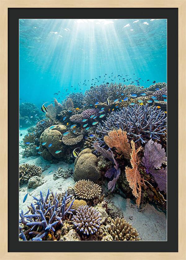 Fijian Coral Reef Serenity