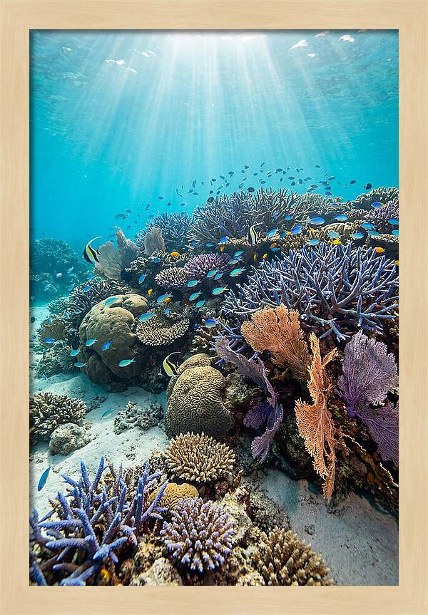 Fijian Coral Reef Serenity