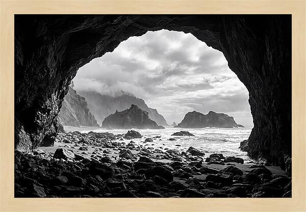 Fingals Cave Coastal Vista