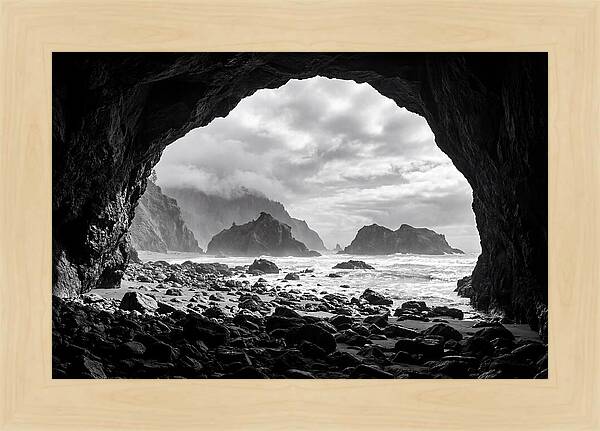 Fingals Cave Coastal Vista