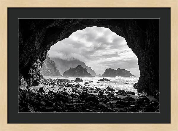 Fingals Cave Coastal Vista