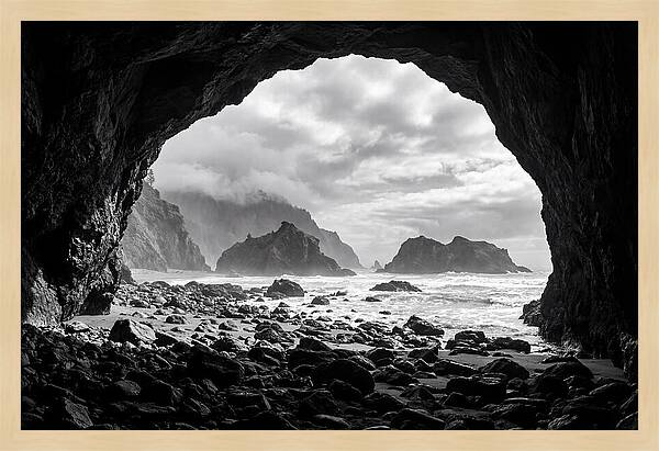 Fingals Cave Coastal Vista