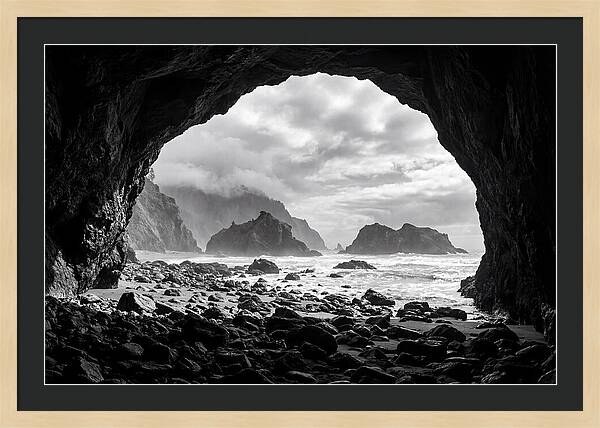 Fingals Cave Coastal Vista