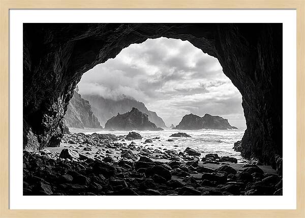 Fingals Cave Coastal Vista