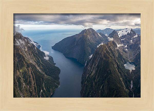 Fiordland National Park From Above