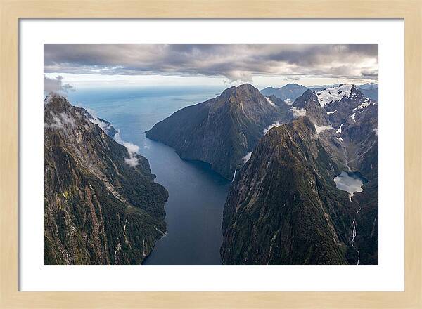 Fiordland National Park From Above
