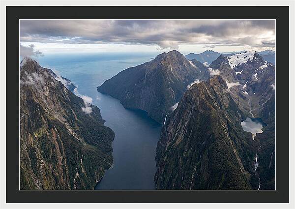 Fiordland National Park From Above