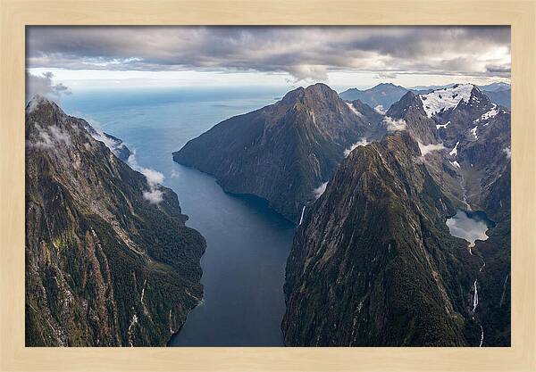 Fiordland National Park From Above