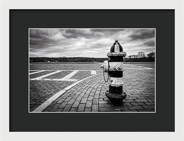Fire Hydrant In Monochrome
