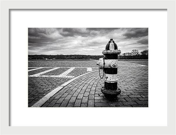 Fire Hydrant In Monochrome