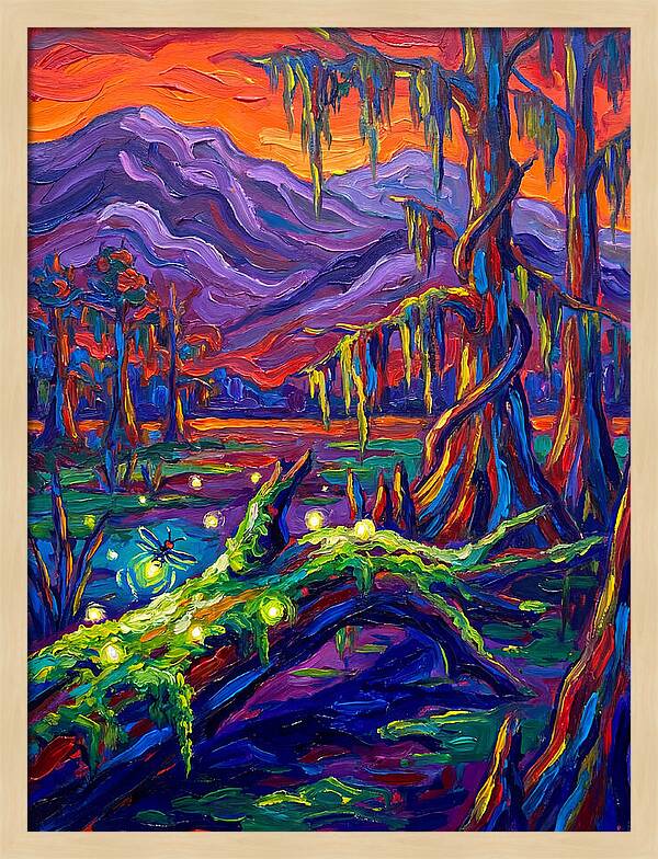 Firefly Dance In The Swamp