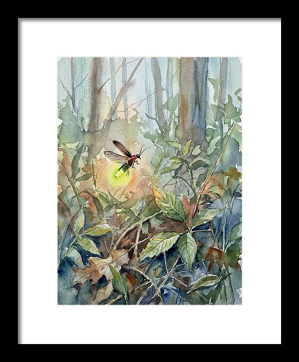 Firefly Illuminating The Night