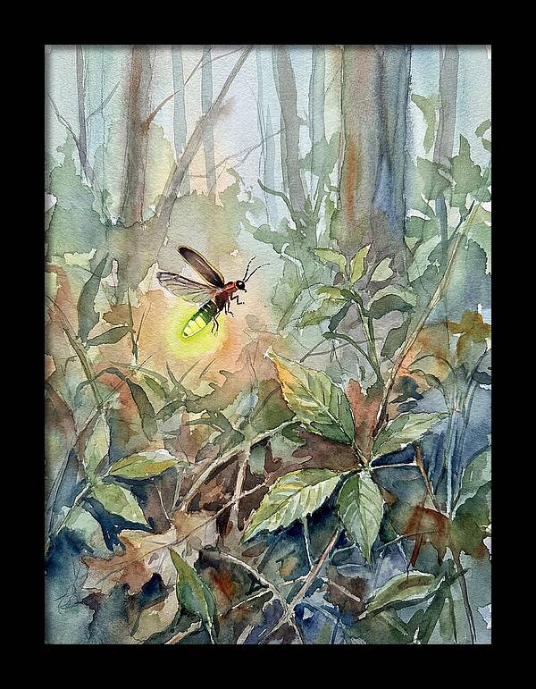 Firefly Illuminating The Night