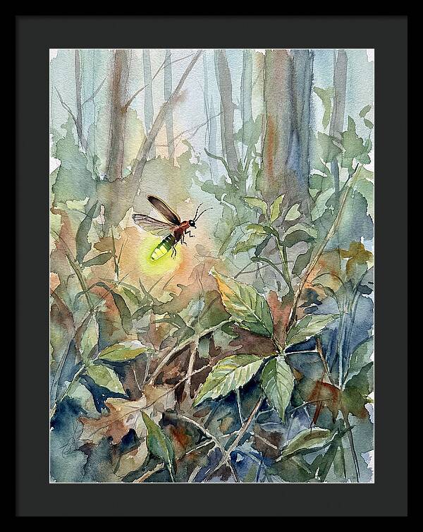 Firefly Illuminating The Night