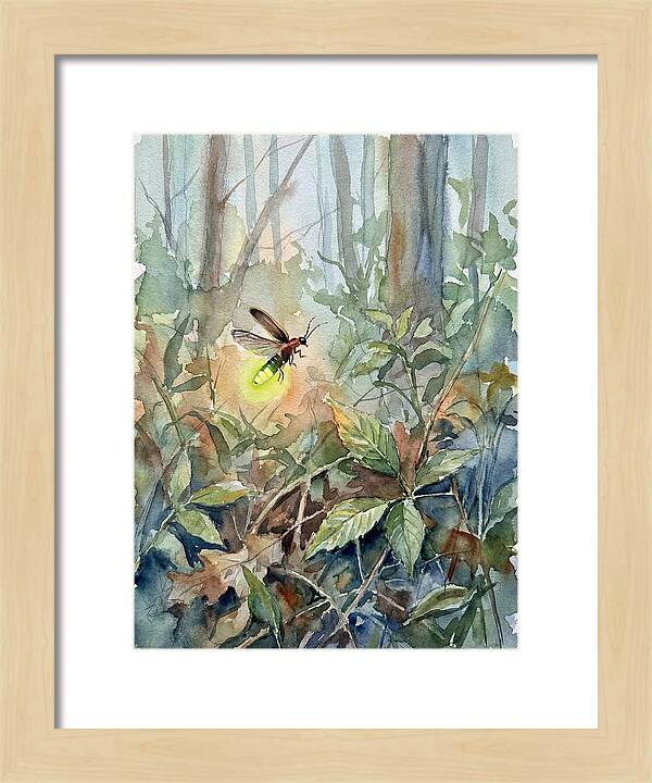 Firefly Illuminating The Night