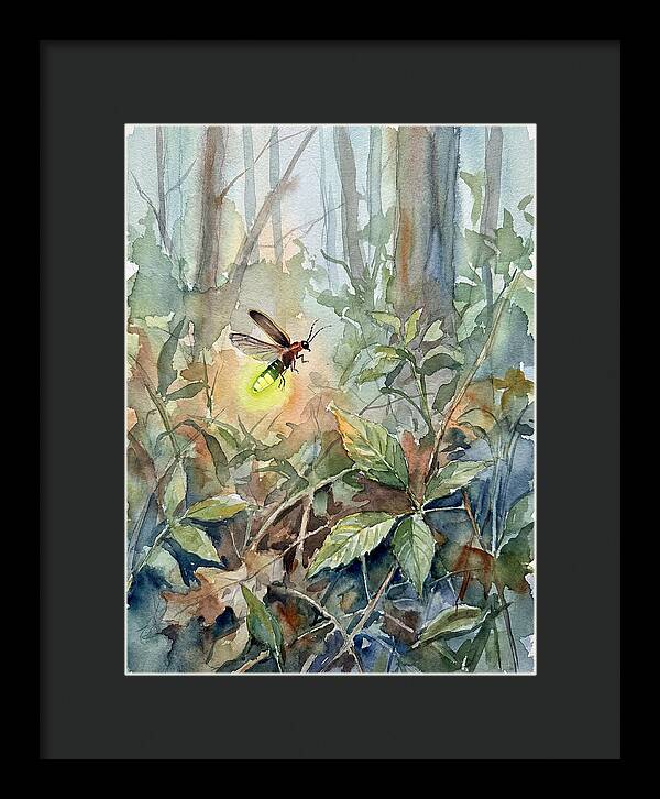 Firefly Illuminating The Night