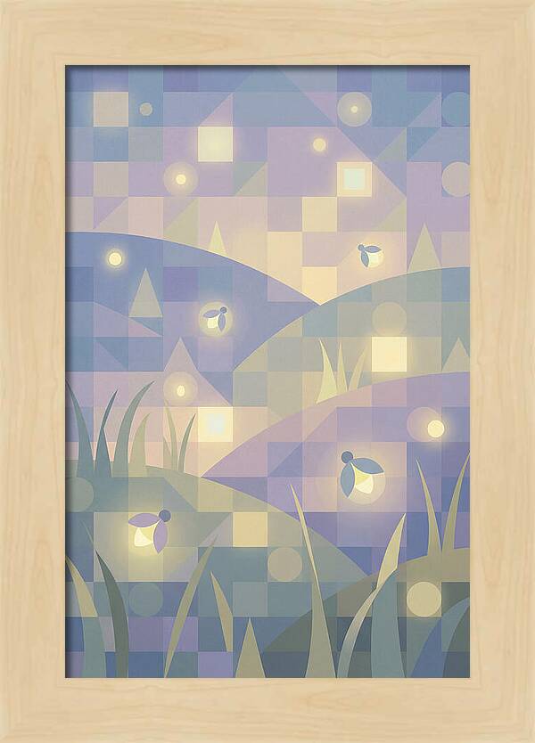 Firefly Meadow At Summer Twilight