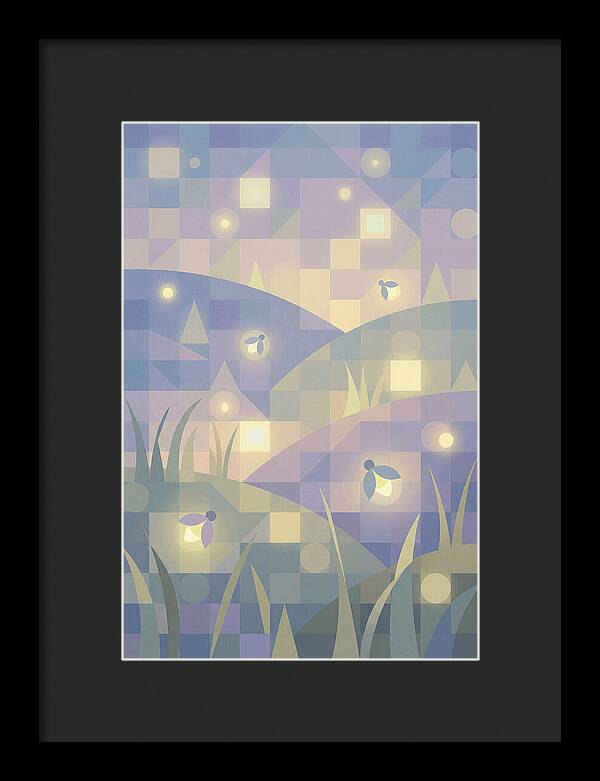 Firefly Meadow At Summer Twilight