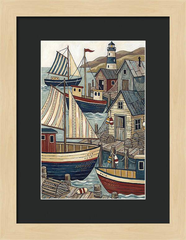 Fishermans Wharf Scene