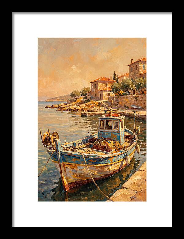 Fishing Boat In The Mediterranean