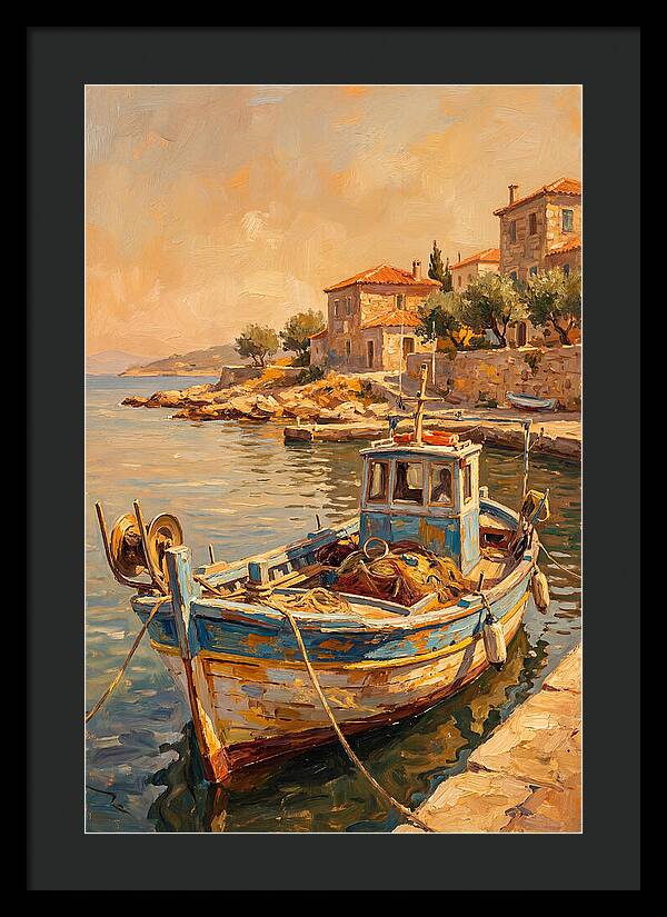Fishing Boat In The Mediterranean