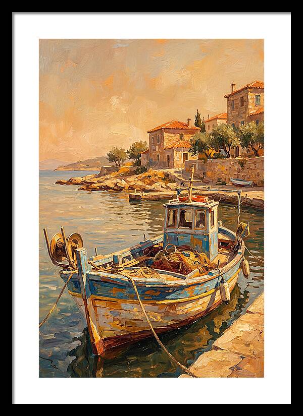 Fishing Boat In The Mediterranean