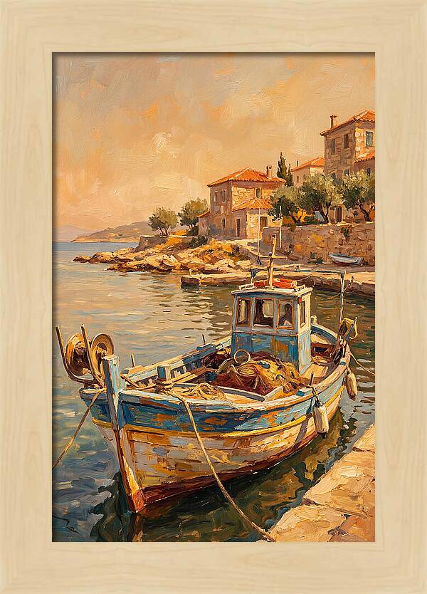 Fishing Boat In The Mediterranean