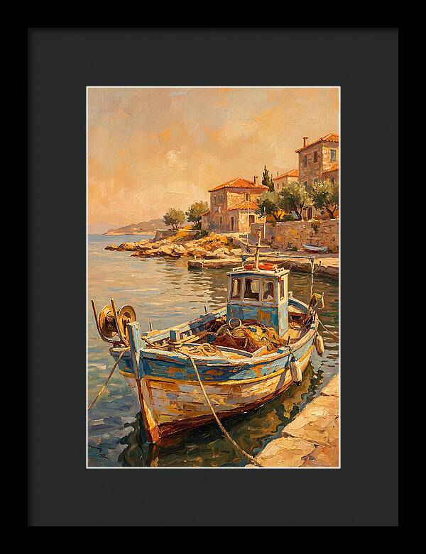 Fishing Boat In The Mediterranean