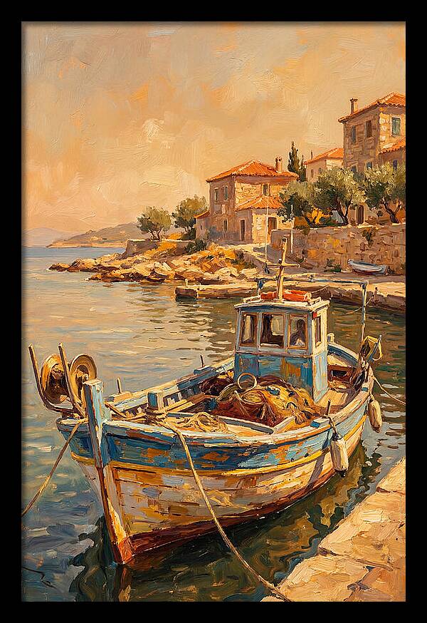 Fishing Boat In The Mediterranean