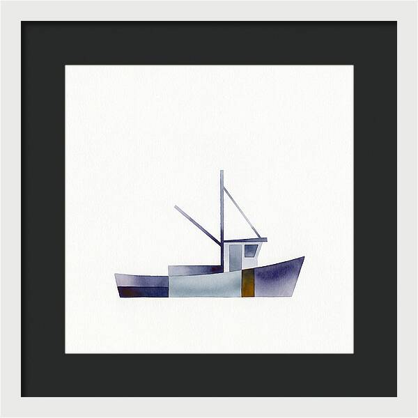 Fishing Boat Minimalism
