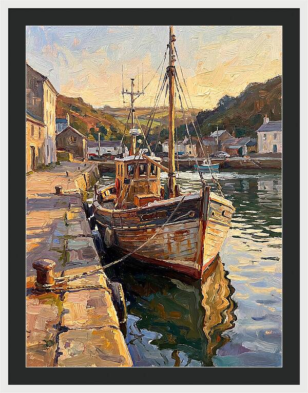 Fishing Boat Reflections