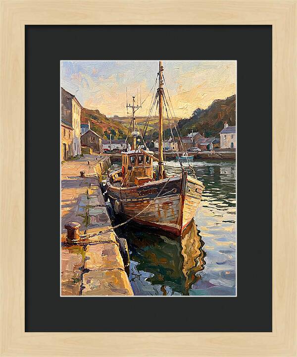 Fishing Boat Reflections