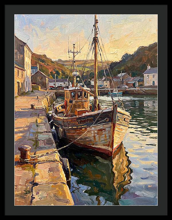 Fishing Boat Reflections