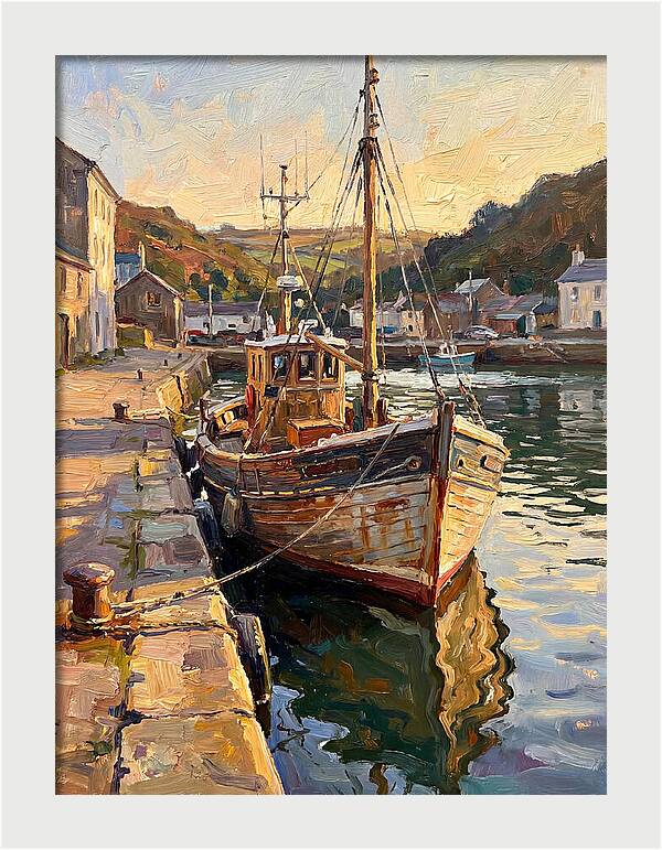 Fishing Boat Reflections