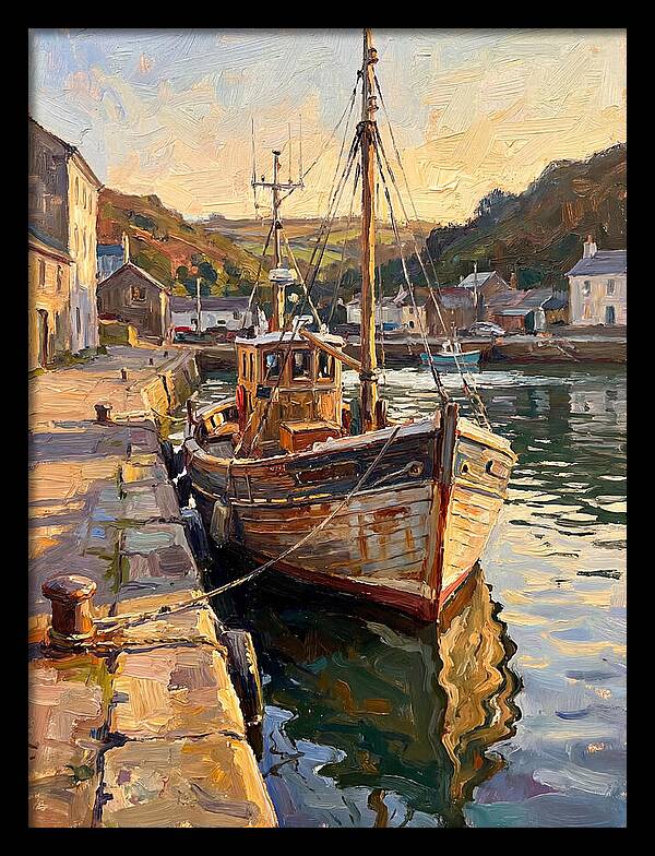 Fishing Boat Reflections