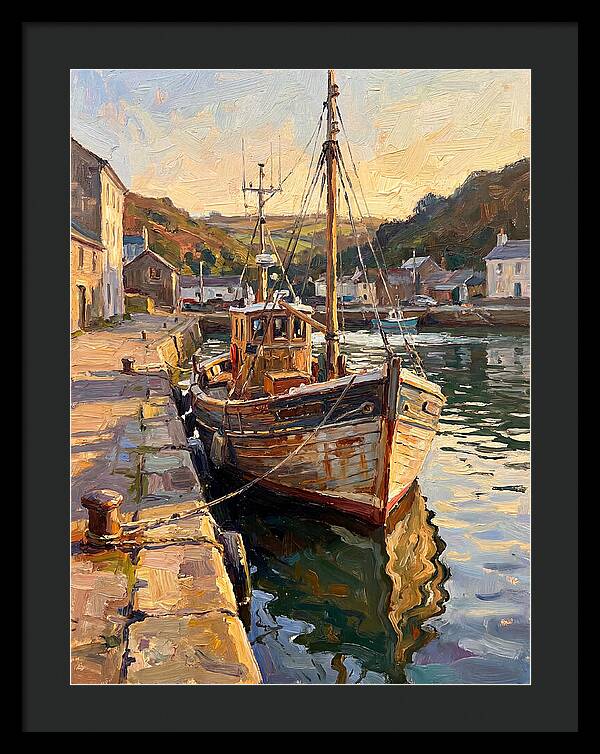 Fishing Boat Reflections