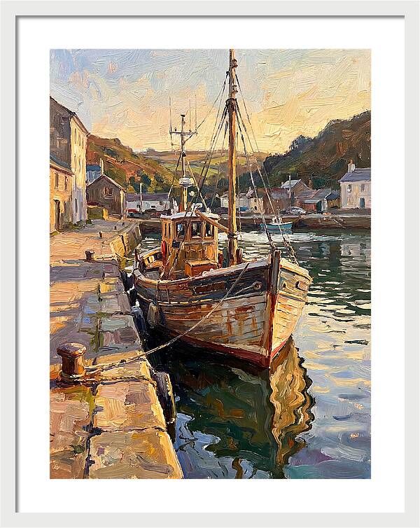 Fishing Boat Reflections