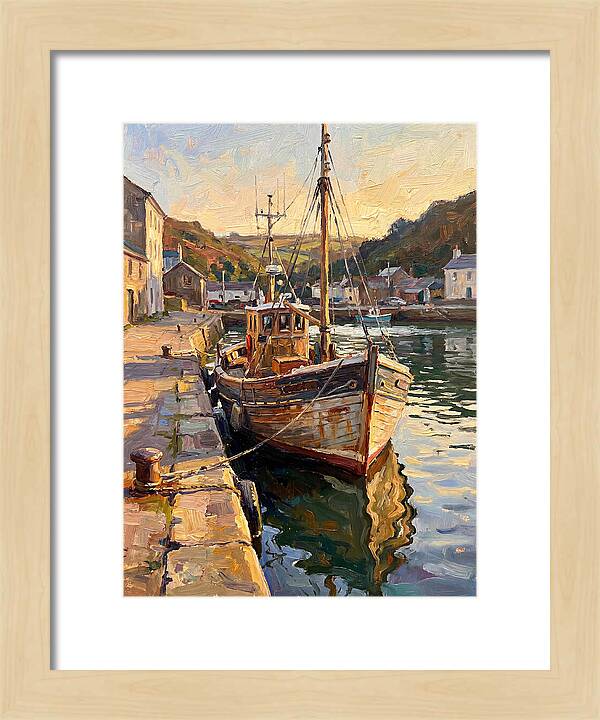 Fishing Boat Reflections