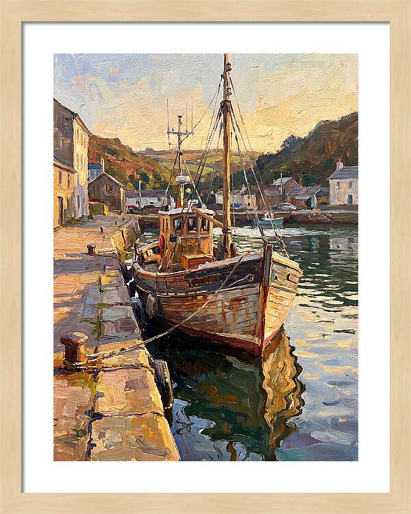 Fishing Boat Reflections