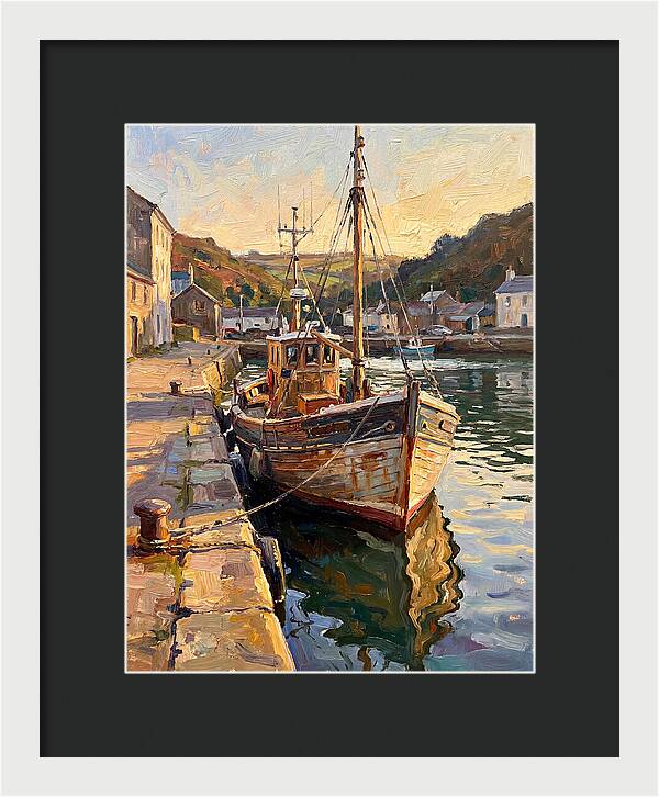 Fishing Boat Reflections