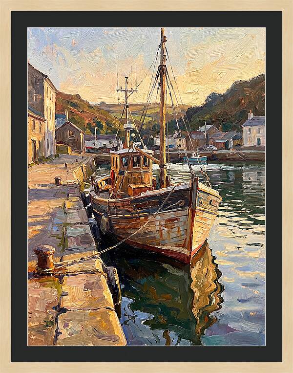 Fishing Boat Reflections