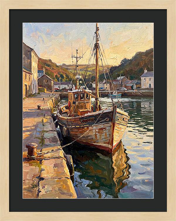Fishing Boat Reflections