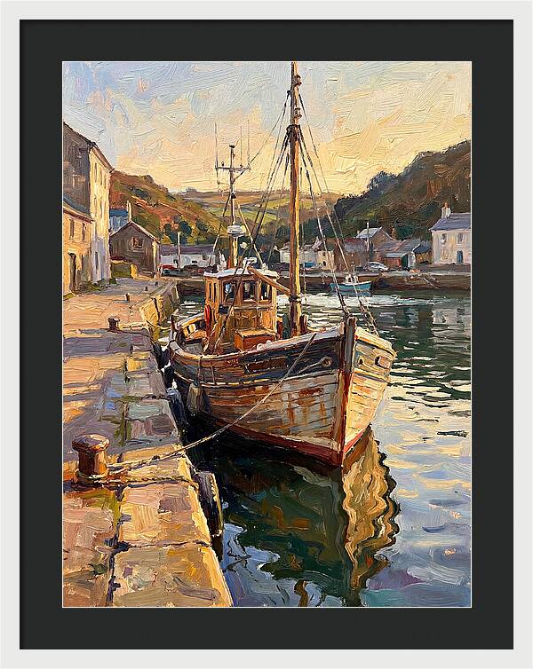 Fishing Boat Reflections