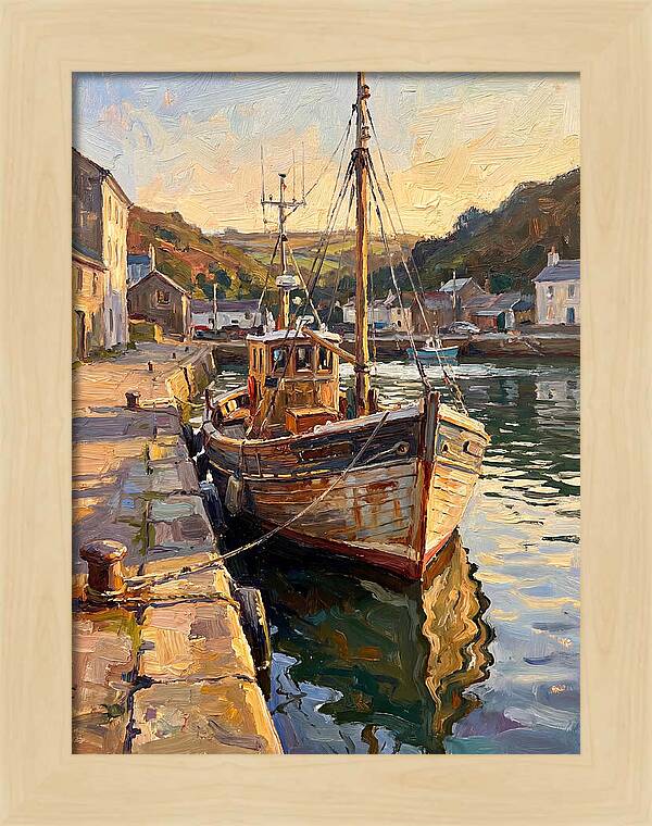 Fishing Boat Reflections