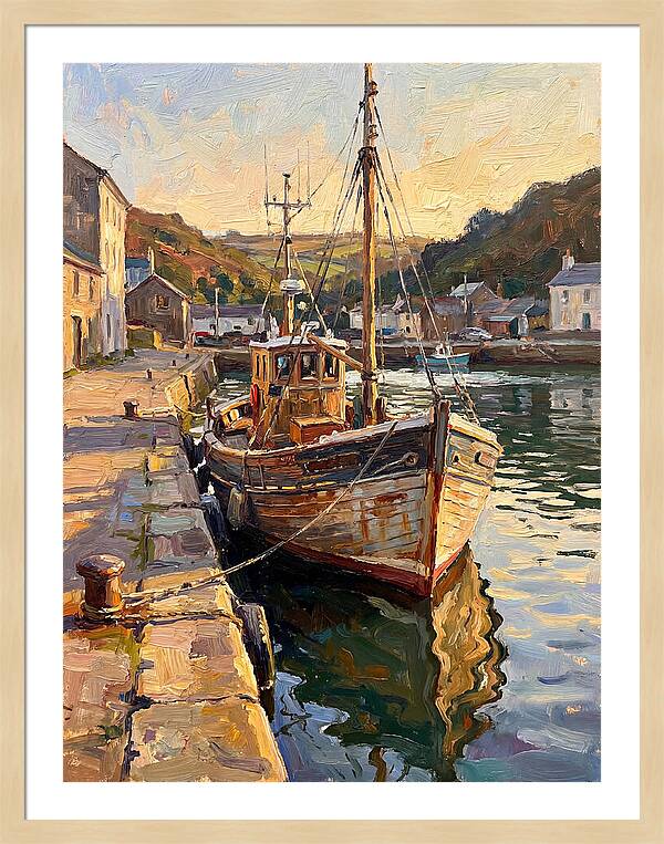 Fishing Boat Reflections